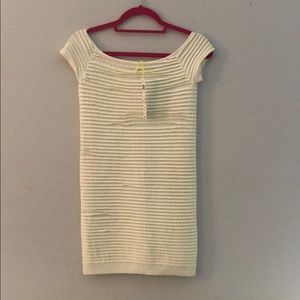 BCBG White BodyCon Dress